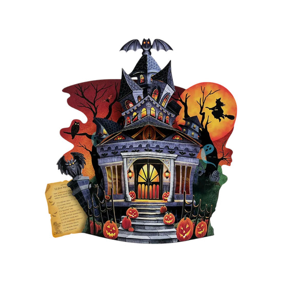 Haunted House Pop-Up Decoration Card - A Taste of Kentucky