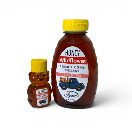 Henson's Honey Depot Raw Honey | Natural, Unfiltered Kentucky Honey in 6 Flavors: Wildflower, Bourbon, Hot Honey, Cinnamon Vanilla, Elderberry & Lavender - A Taste of Kentucky