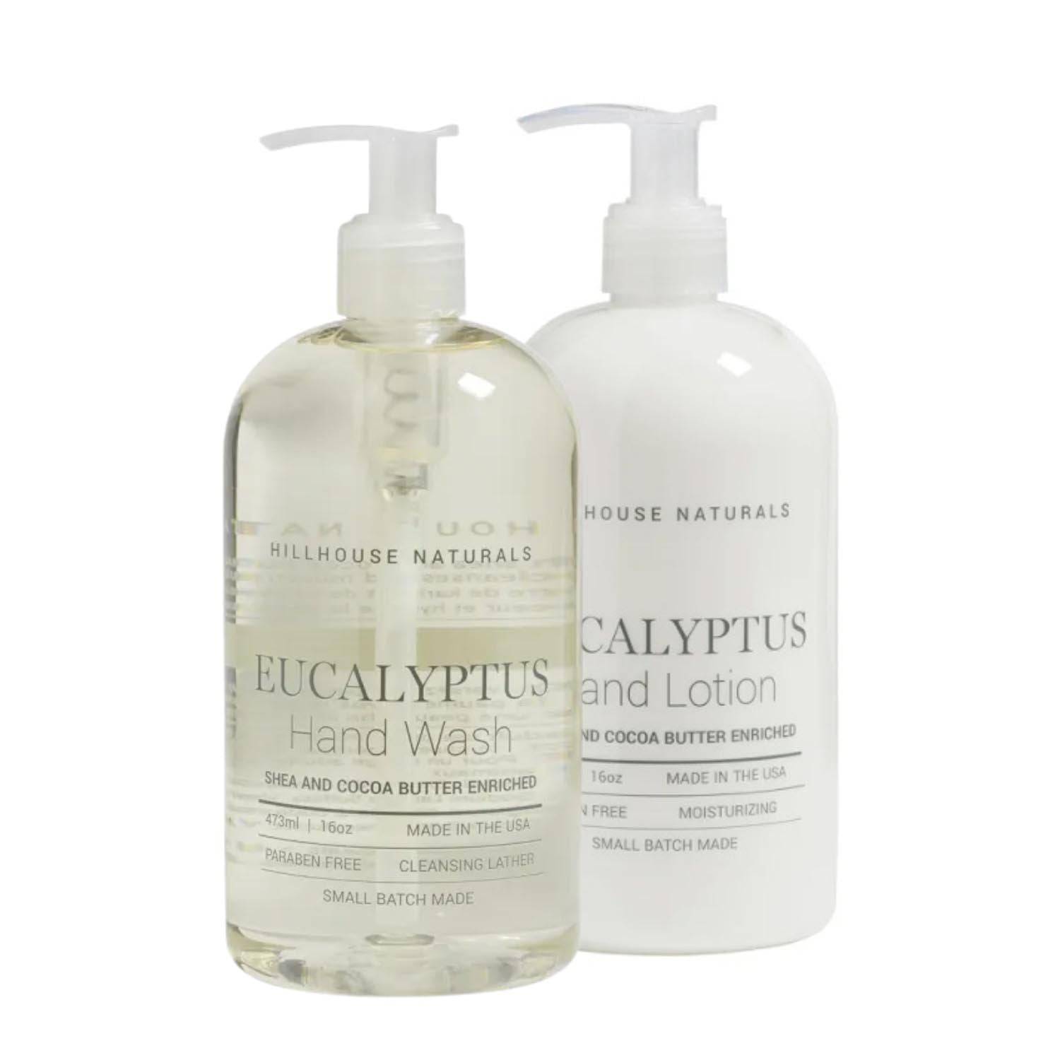 Hillhouse Naturals Eucalyptus Hand Wash & Lotion - A Taste of Kentucky