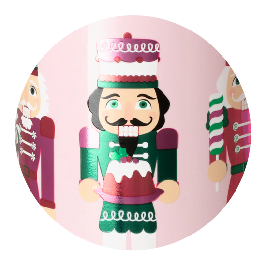 Pink Swig Sugar Plum Soldier nutcracker pattern