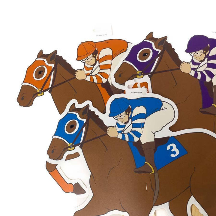 Horse & Jockey Cutout on a Stick - A Taste of Kentucky