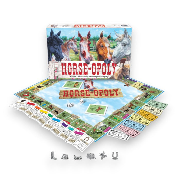 Horse-Opoly Board Game | The Equine Property Trading Game - A Taste of Kentucky