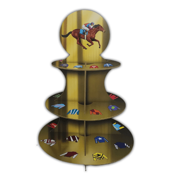 Horse Racing Cupcake Stand - A Taste of Kentucky