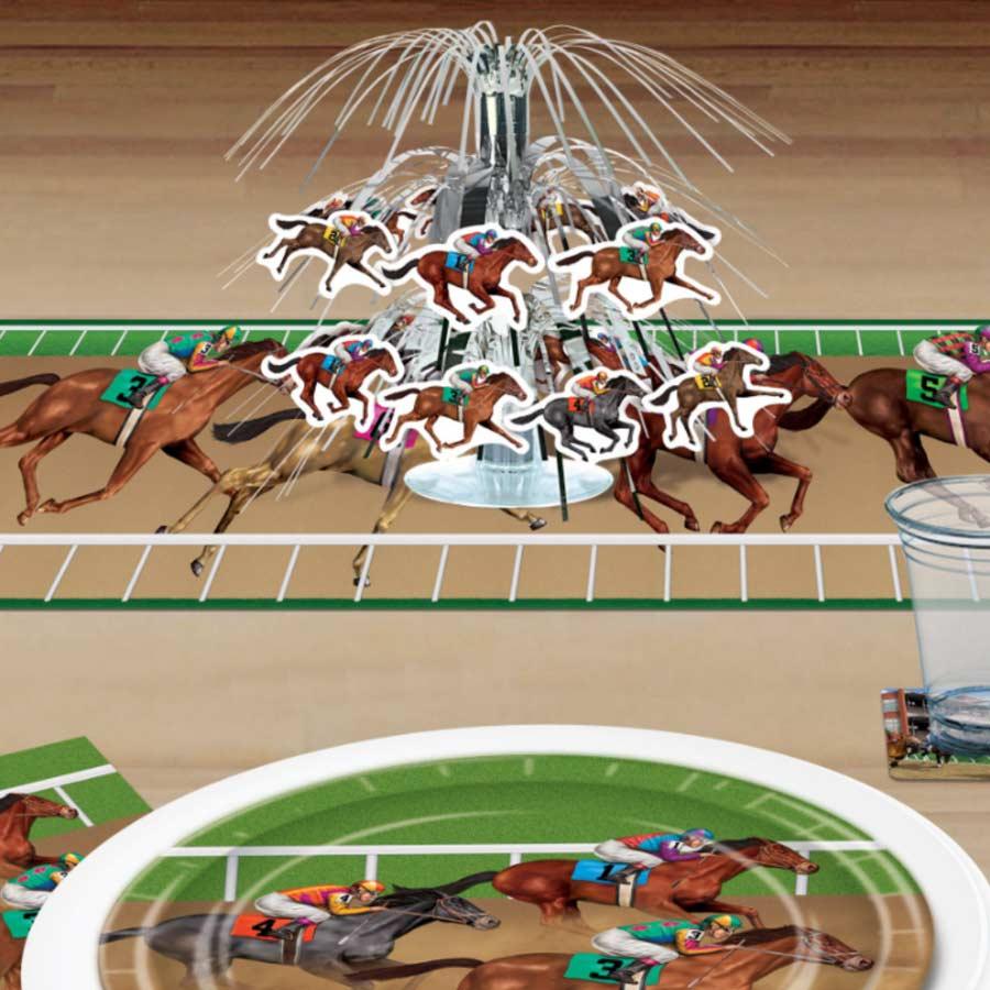Horse Racing Mini Cascade Centerpiece - A Taste of Kentucky
