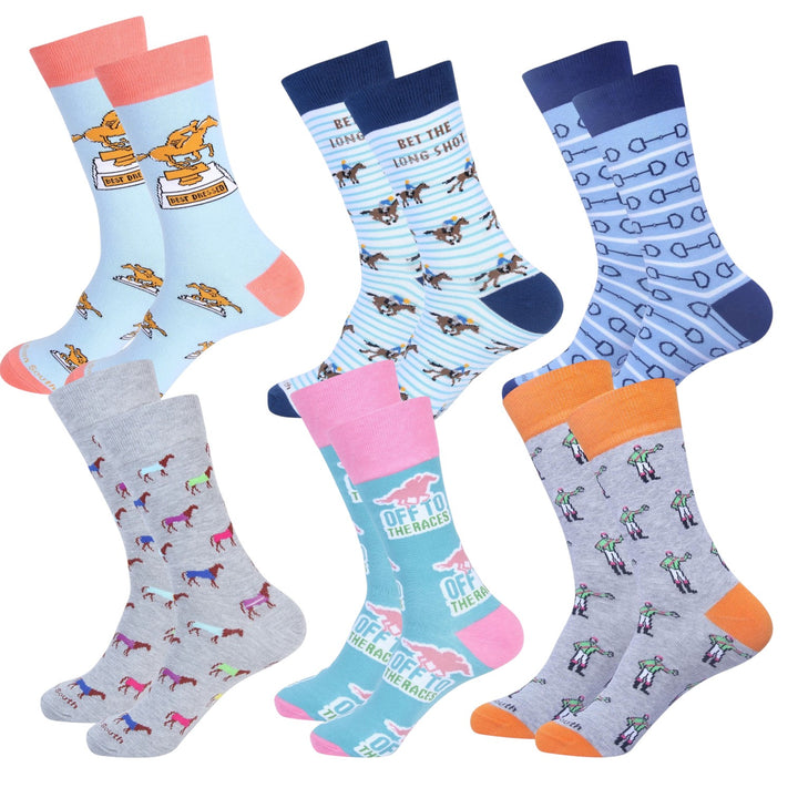 Horse Racing / Derby Socks – Multiple Patterns - A Taste of Kentucky