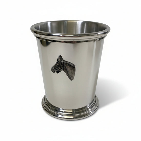 Salisbury Kentucky Mint Julep Cup | 9 oz. Polished Pewter | Multiple Designs - A Taste of Kentucky