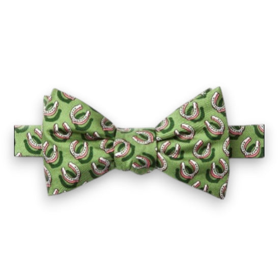 If the Shoe Fits - Derby Horse Self-Tie Bowtie by Alynn
