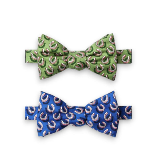 If the Shoe Fits - Derby Horse Self-Tie Bowtie by Alynn