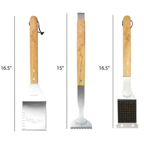 Jim Beam 3 Piece BBQ Tool Set - A Taste of Kentucky