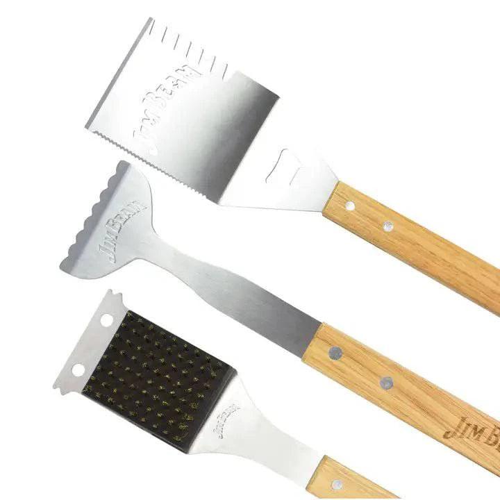 Jim Beam 3 Piece BBQ Tool Set - A Taste of Kentucky
