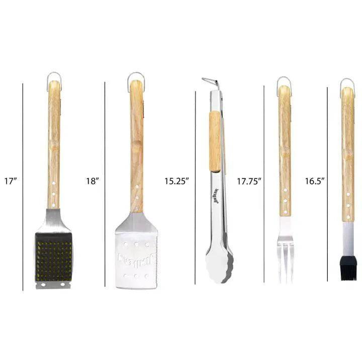 Jim Beam 5 Piece Grill Tool Set - A Taste of Kentucky
