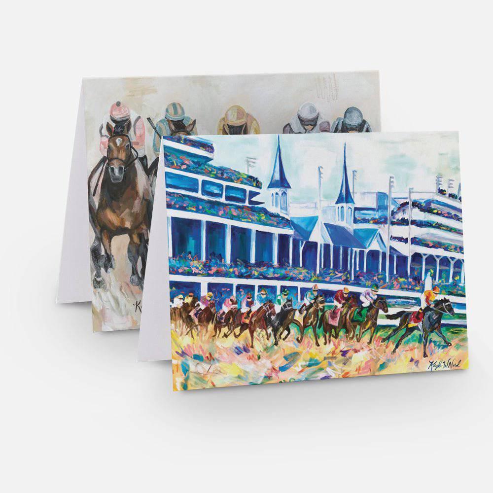 Kayla W Nord Kentucky Derby Notecards - A Taste of Kentucky