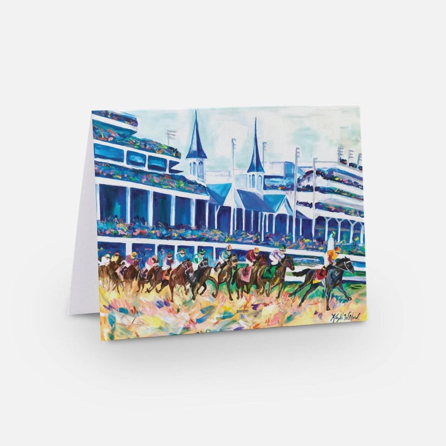 Kayla W Nord Kentucky Derby Notecards - A Taste of Kentucky