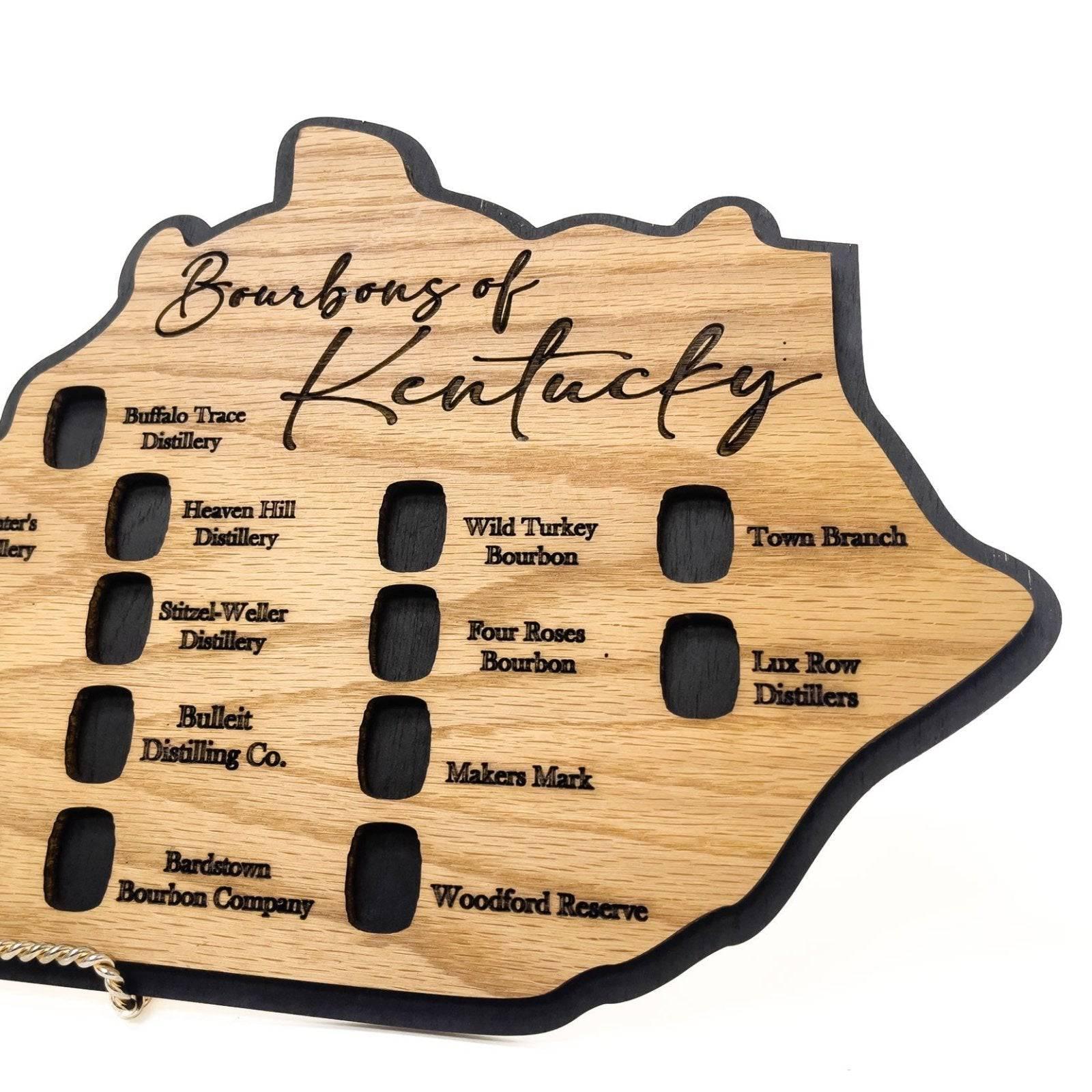 Kentucky Bourbon Distillery Trail Wall Hanging - A Taste of Kentucky