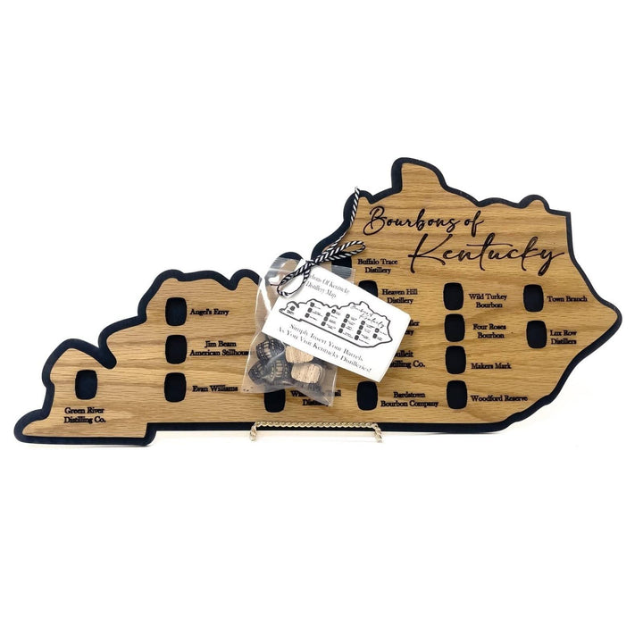 Kentucky Bourbon Distillery Trail Wall Hanging - A Taste of Kentucky