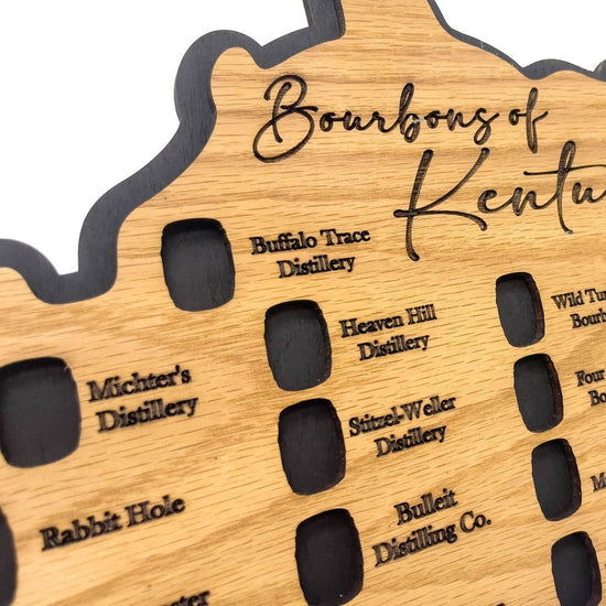 Kentucky Bourbon Distillery Trail Wall Hanging - A Taste of Kentucky