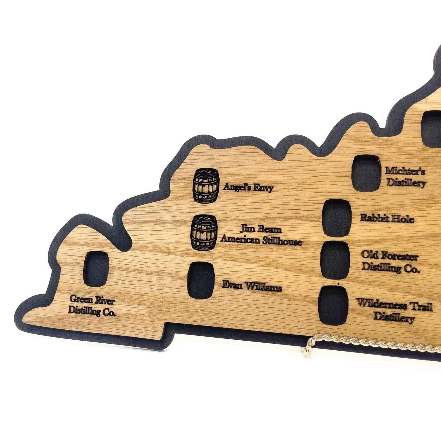 Kentucky Bourbon Distillery Trail Wall Hanging - A Taste of Kentucky