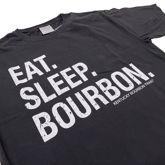 Kentucky Bourbon Trail Eat Sleep Bourbon Tee - A Taste of Kentucky