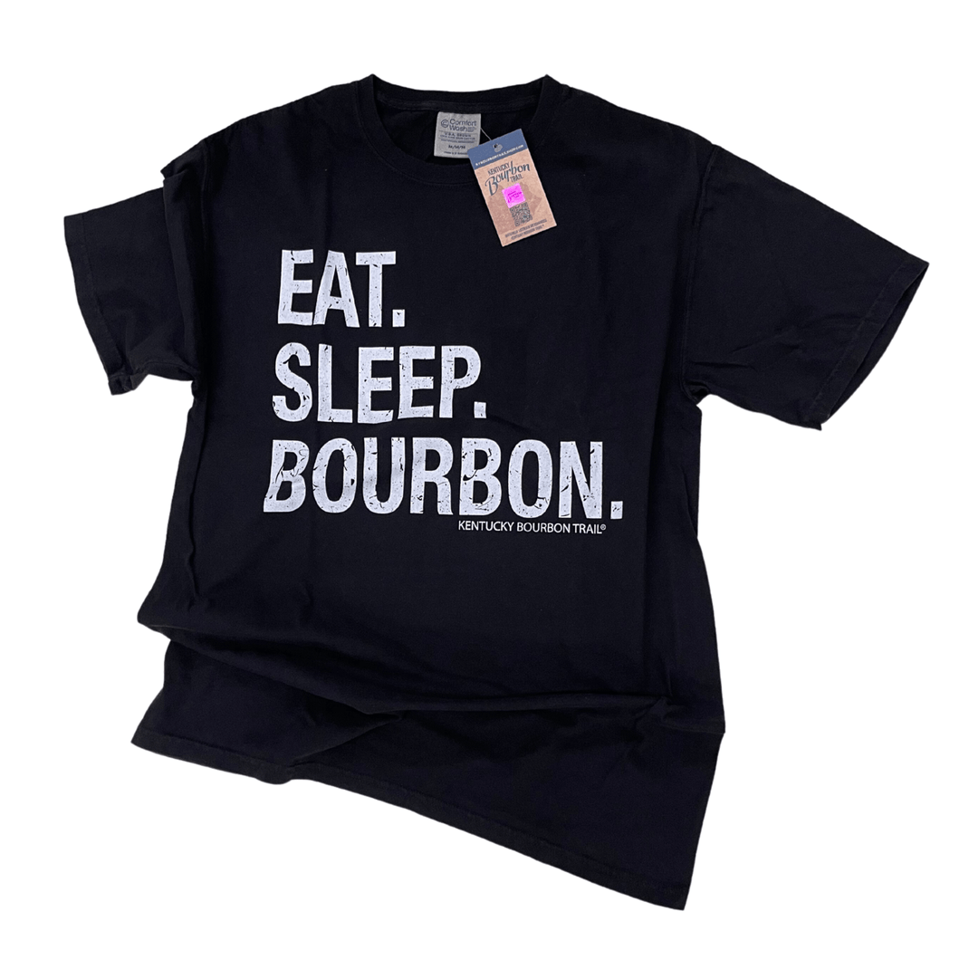 Kentucky Bourbon Trail Eat Sleep Bourbon Tee - A Taste of Kentucky