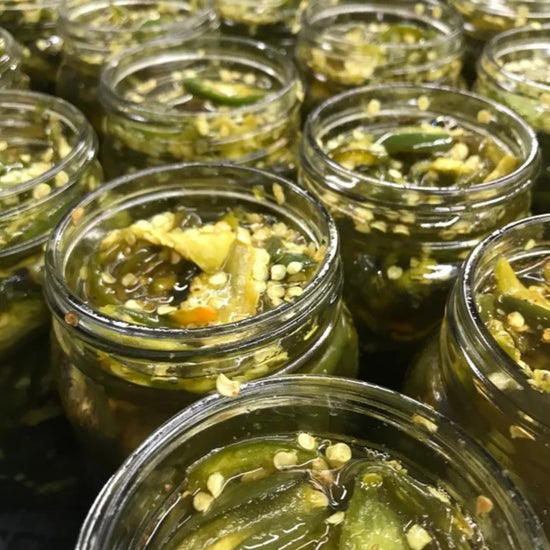 Kentucky Candy | Sweet & Spicy Candied Jalapeños (Cowboy Candy) from Whisky Ridge Farm