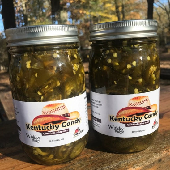 Kentucky Candy | Sweet & Spicy Candied Jalapeños (Cowboy Candy) from Whisky Ridge Farm