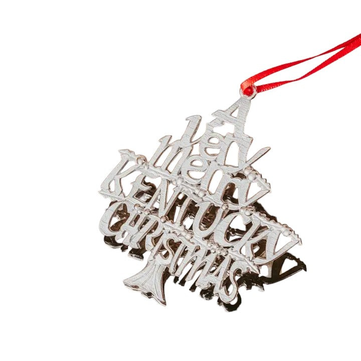 Merry Kentucky Christmas Ornament