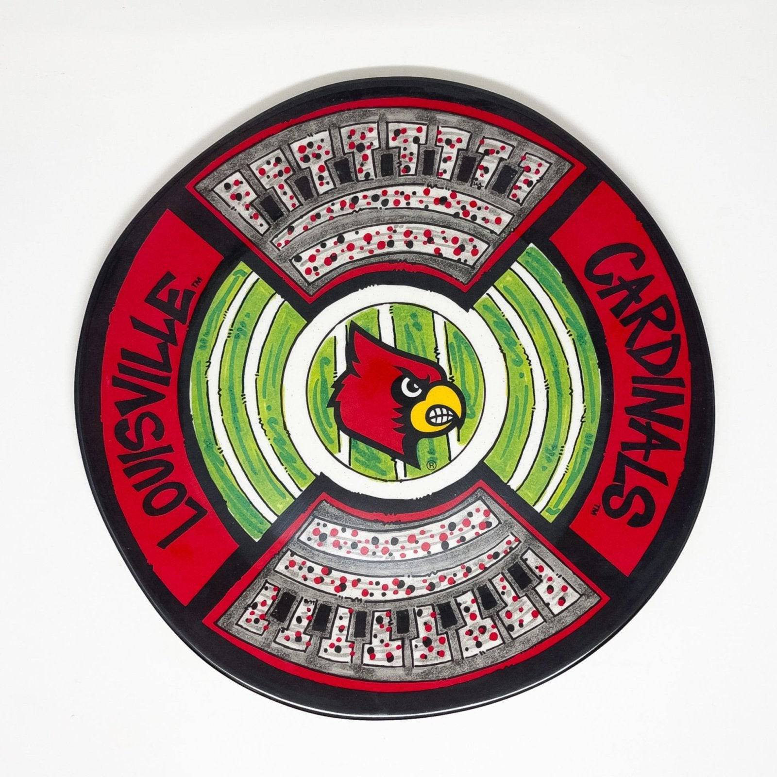 Kentucky Collegiate Large Appetizer Plate - A Taste of Kentucky