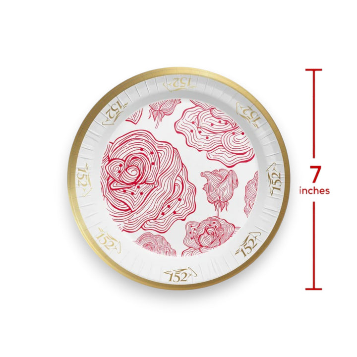 official 152nd Kentucky Derby 7-inch paper plates 