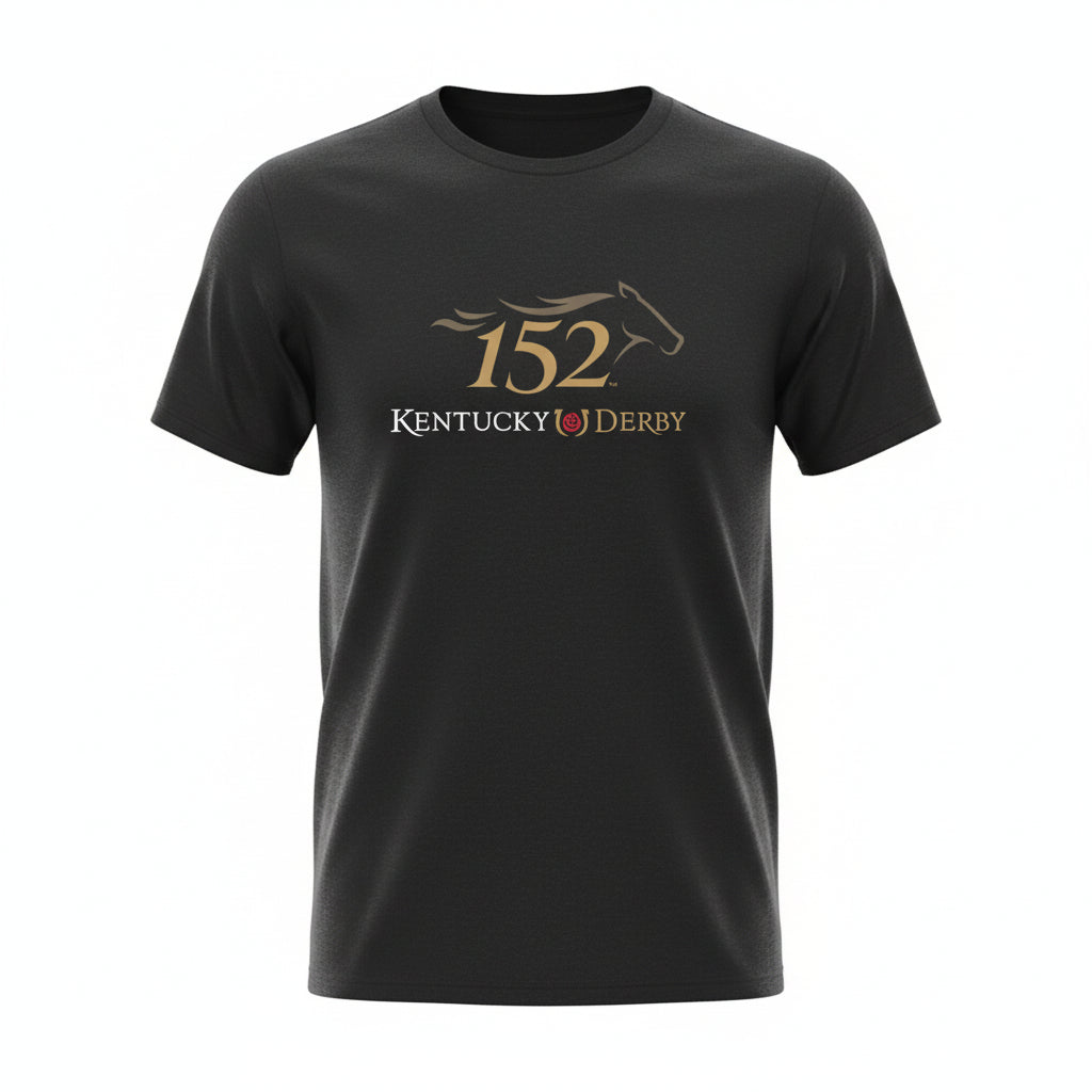 Official Kentucky Derby 152 Event Logo T-Shirt | Commemorative Edition - A Taste of Kentucky