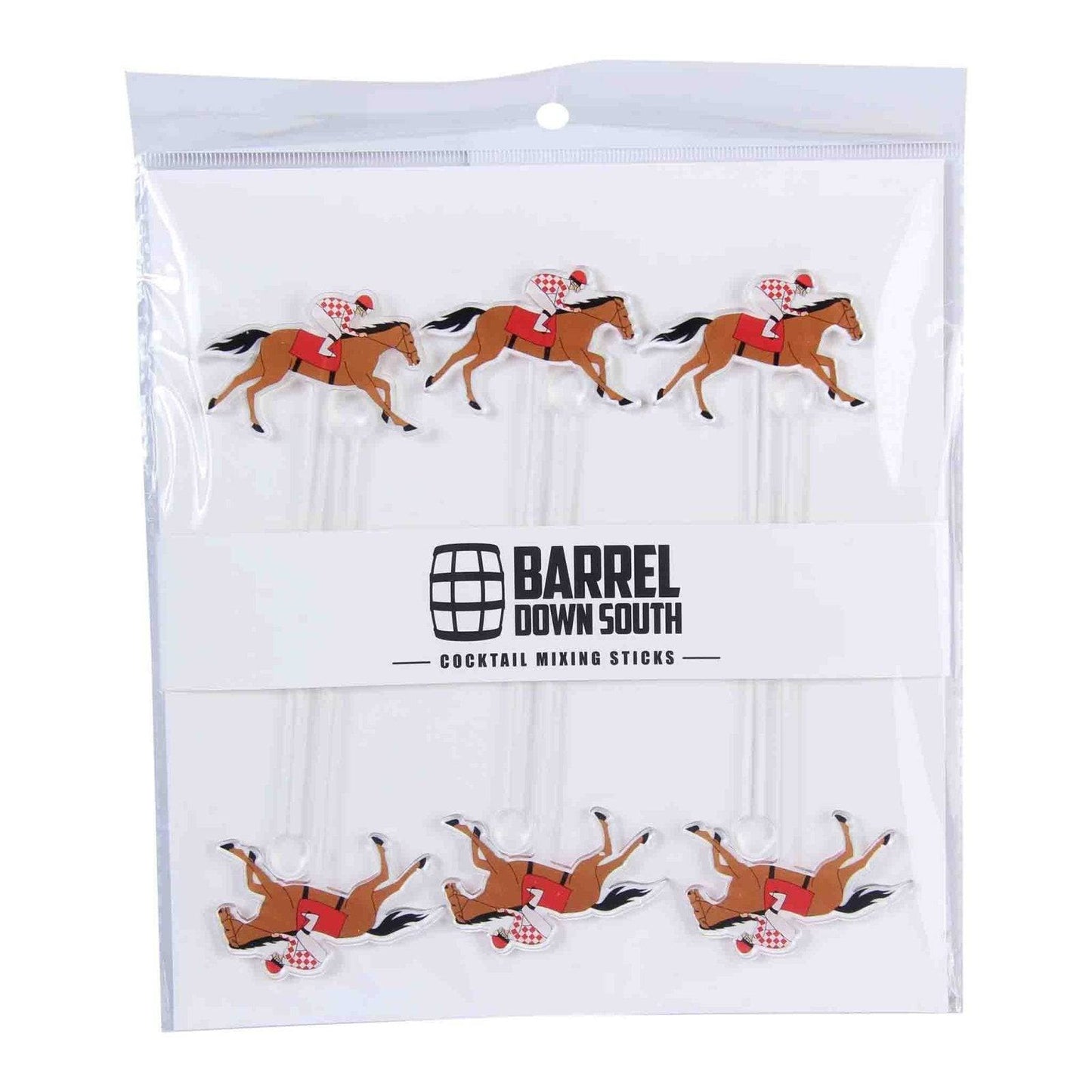 Kentucky Derby Barrel Down South Cocktail Mixing Sticks - A Taste of Kentucky