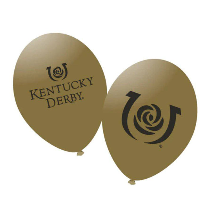 Kentucky Derby Gold Icon Balloons - A Taste of Kentucky