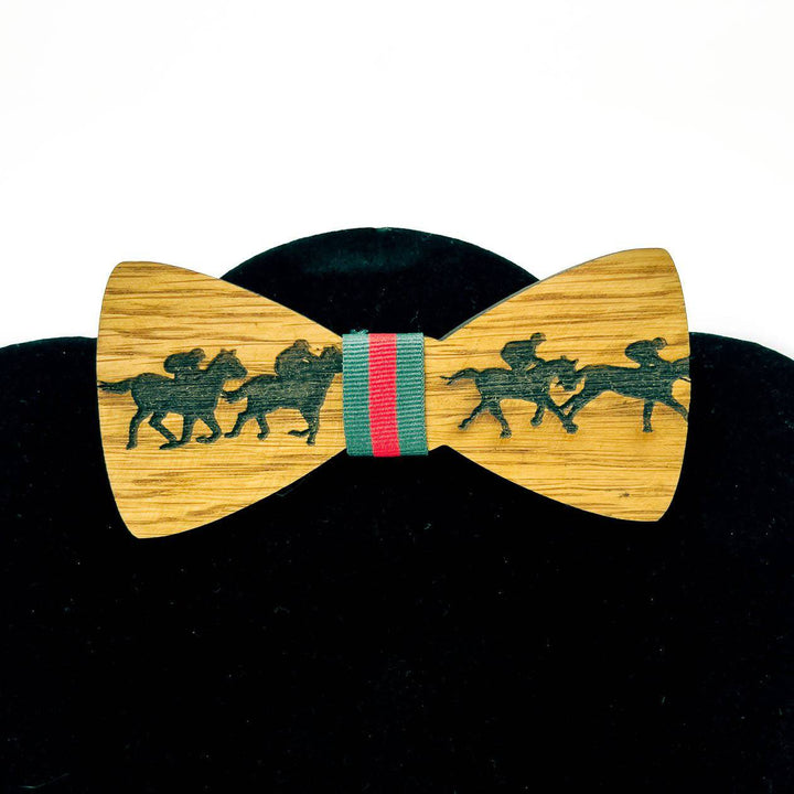 Kentucky Derby Wooden Bow Tie - A Taste of Kentucky