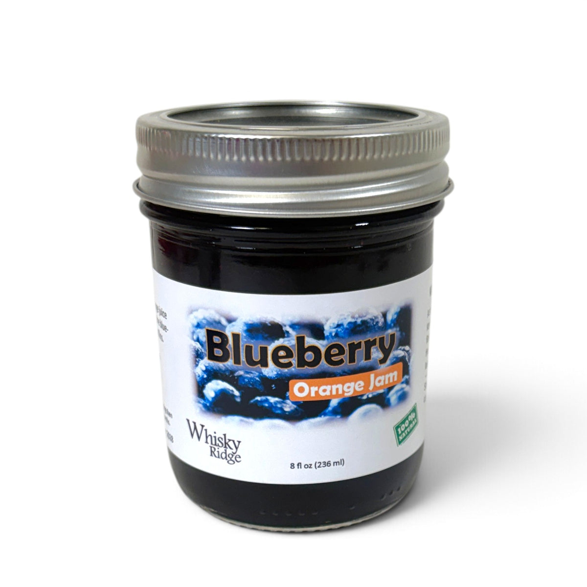 Blueberry Orange Jam | Blueberry & Citrus Jam from Whisky Ridge Farm (8 oz Jar)