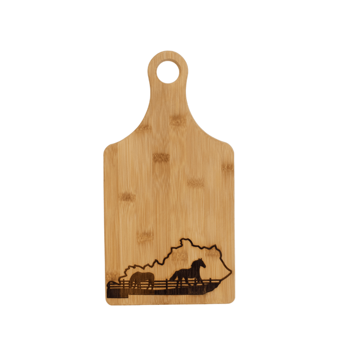 Kentucky Horse Bamboo Cutting Board - A Taste of Kentucky