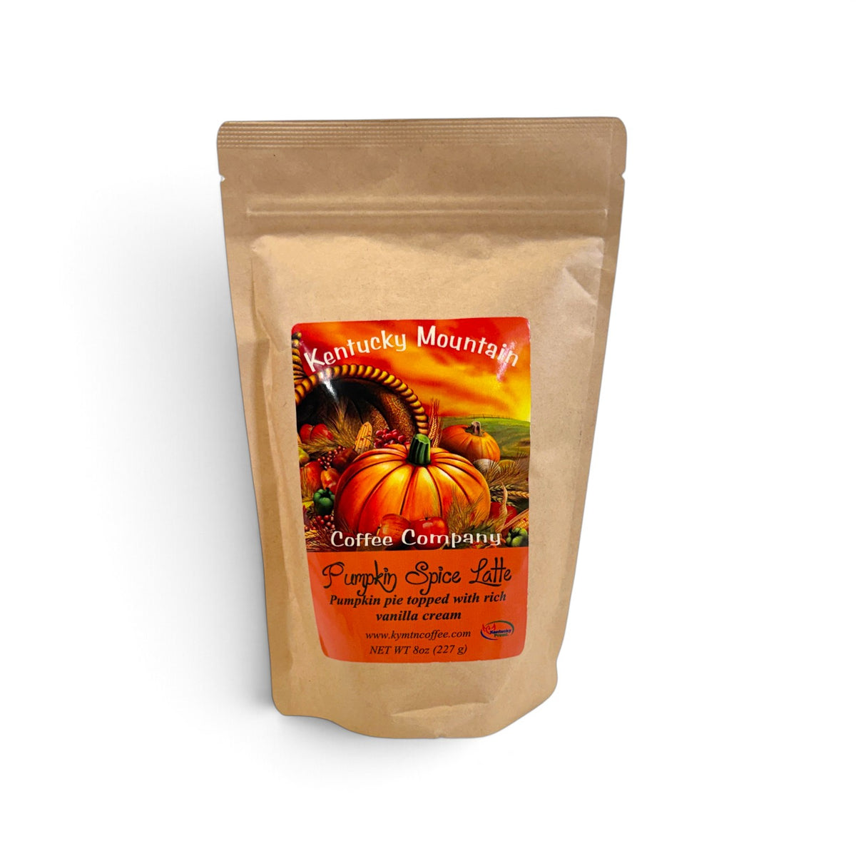 Kentucky Mountain Coffee Fall Seasonal Coffee Collection | Flavored Ground Coffee (8 oz Bag) – Witches Brew, Wake the Dead, Pumpkin Spice Latte & Fall Harvest Blend - A Taste of Kentucky