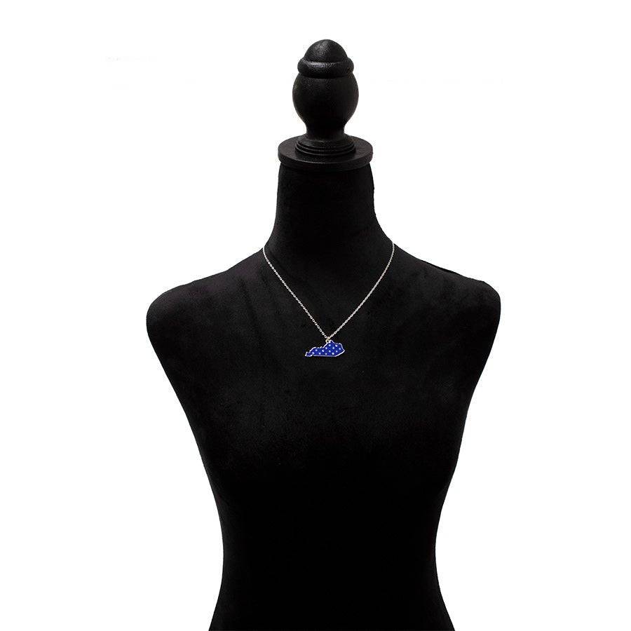 Kentucky Polka Dot Necklace - A Taste of Kentucky