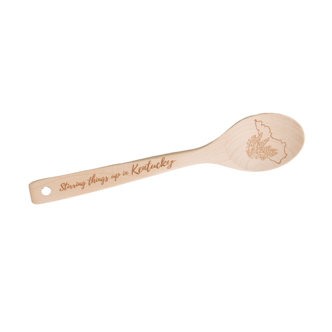 Kentucky Pride Natural Beech Wood Spoon - A Taste of Kentucky