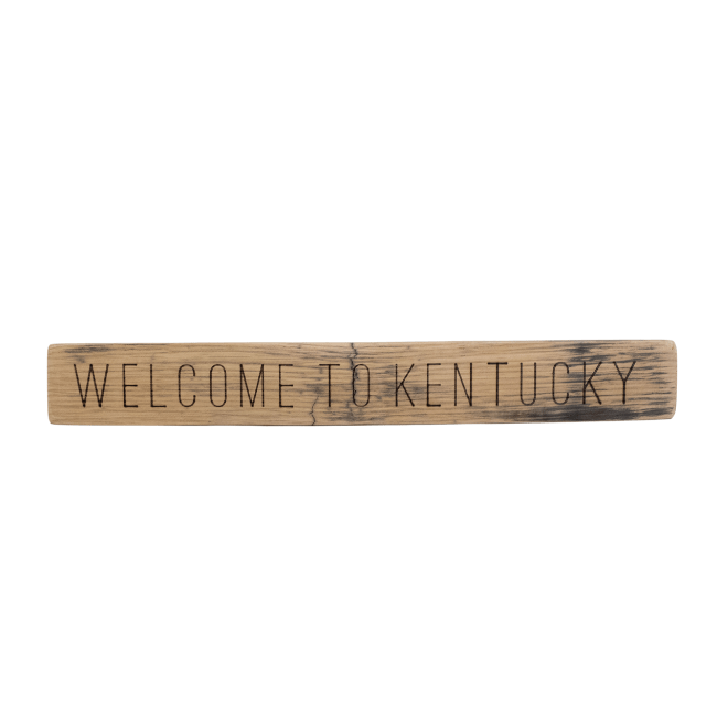 Kentucky Sayings Wooden Signs – Upcycled Barrel Staves - A Taste of Kentucky