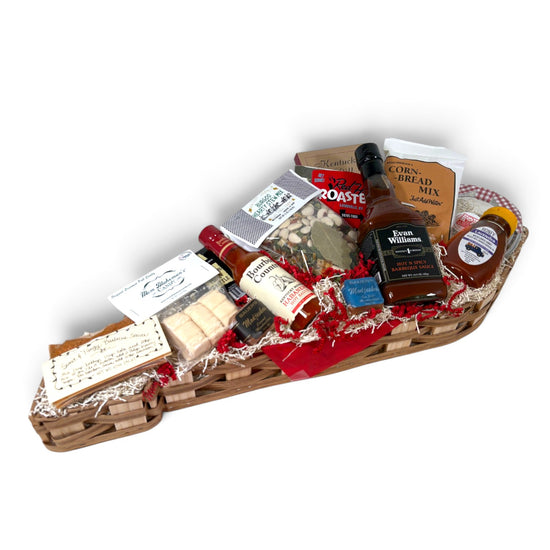 Kentucky Shaped Gift Basket - A Taste of Kentucky