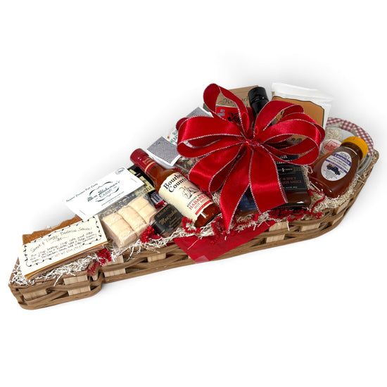 Kentucky Shaped Gift Basket - A Taste of Kentucky
