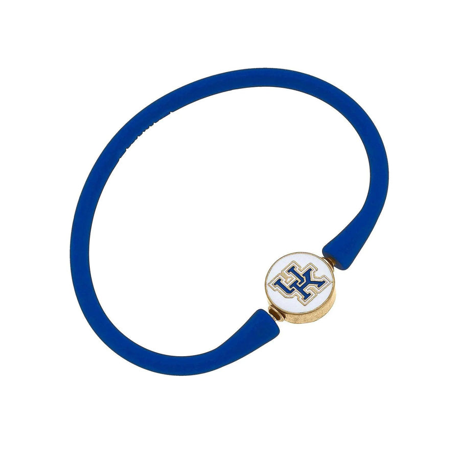 Kentucky Wildcats Enamel Silicone Bali Bracelet – White or Blue - A Taste of Kentucky