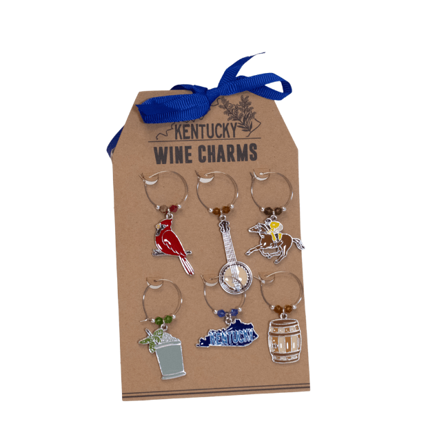 Kentucky Wine Charms Set - A Taste of Kentucky