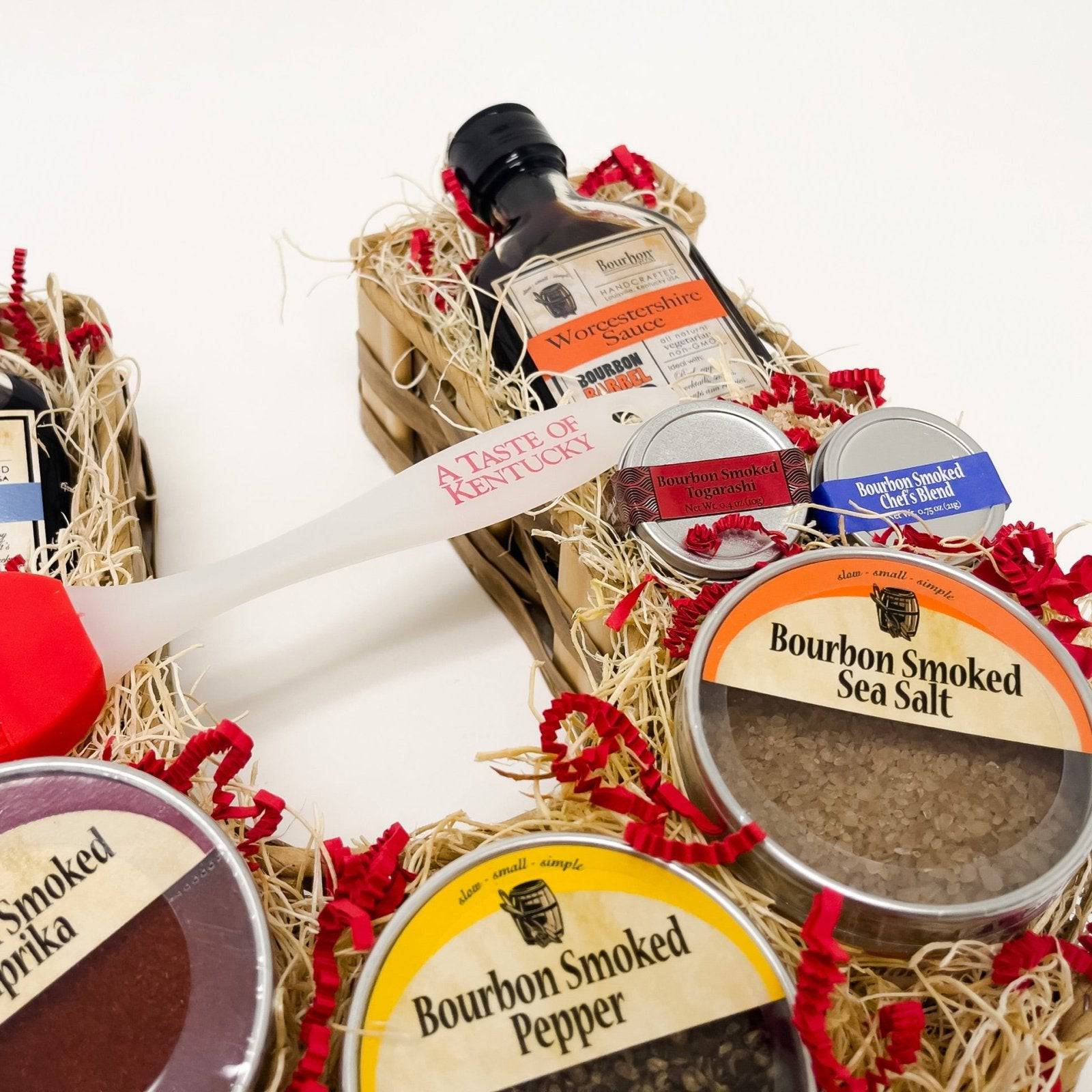 Kick It Up with Bourbon Barrel Foods Horseshoe Gift Basket - A Taste of Kentucky