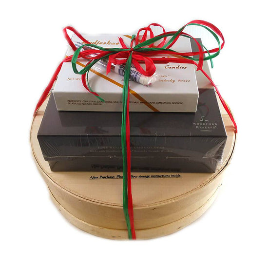 Large 10" Kentucky Bourbon Cake And Candy Sampler - A Taste of Kentucky