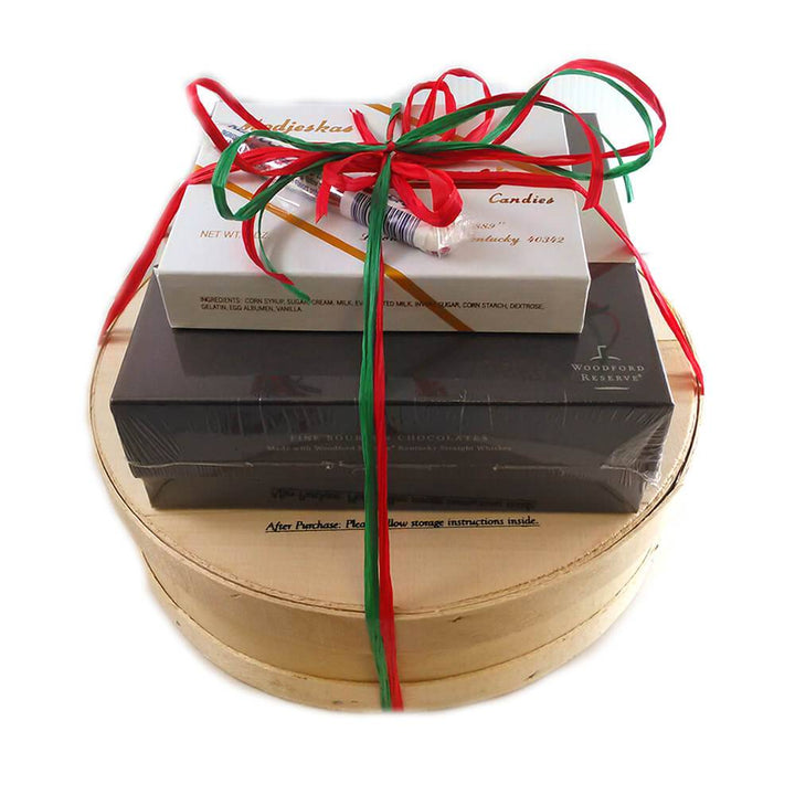 Large 10" Kentucky Bourbon Cake And Candy Sampler - A Taste of Kentucky