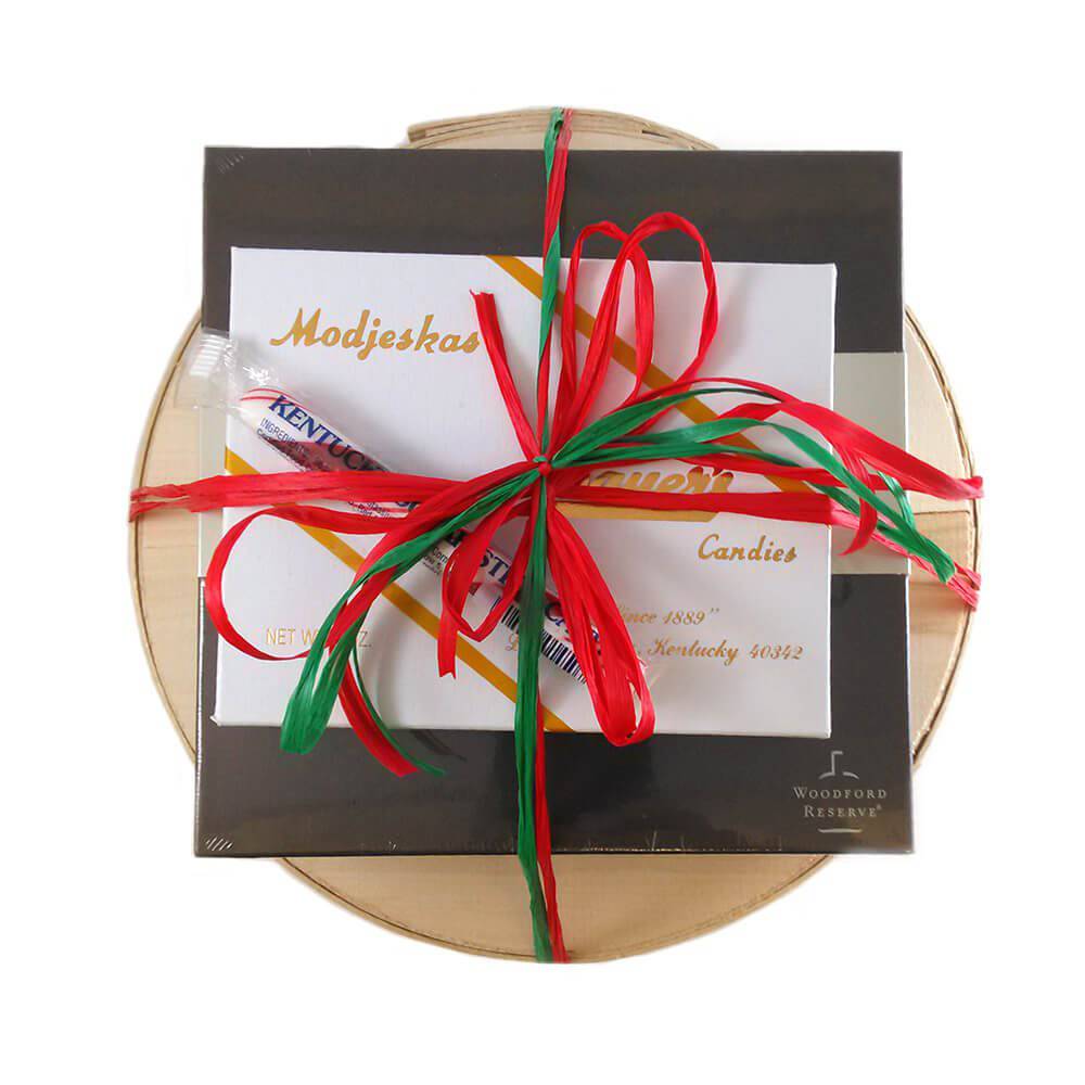 Large 10" Kentucky Bourbon Cake And Candy Sampler - A Taste of Kentucky