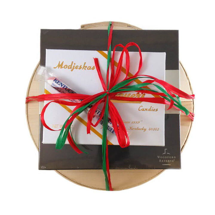 Large 10" Kentucky Bourbon Cake And Candy Sampler - A Taste of Kentucky