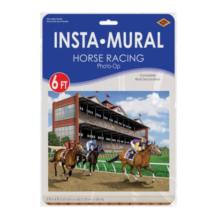 Large Horse Racing Photo - Op Backdrop - A Taste of Kentucky