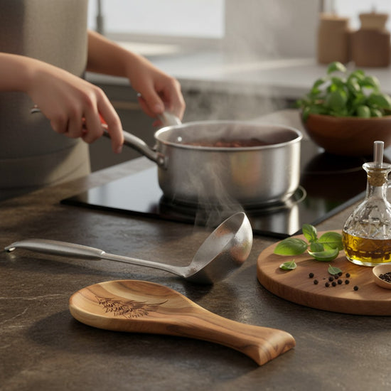 Wooden Christmas Tree Spoon Rest