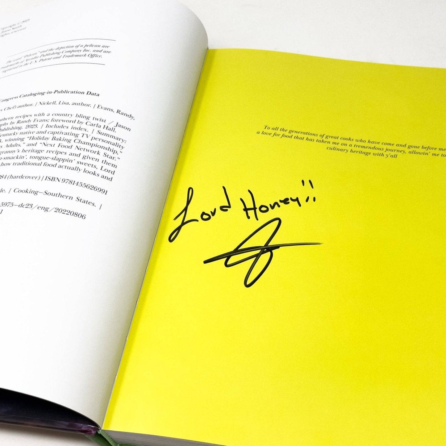 Lord Honey Cookbook by Food Network Star Jason Smith - A Taste of Kentucky